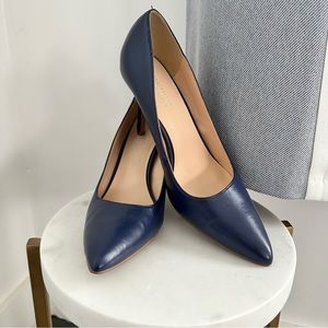 Nine West Indigo Blue Heels
